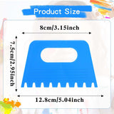 Plastic Paint Scraper Tool, Plastic Textured Art Tools, Diy Graffiti Oil Painting And Drawing Play For Texture Art On Canvas Putty Acrylic Plaster Art Pottery Scraper Tool