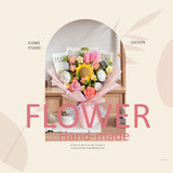 Crochet Flowers, Eight Artificial Flowers, Crochet Flower Bouquet, Carnation, Preserved Flower, Handmade Knitted Bouquet For Mother Birthday Home Decor Girlfriend (Pink)