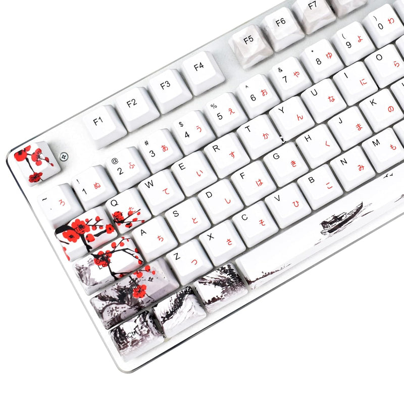 Keycaps 110 Set For Full Size Mechanical Keyboard, Custom Pbt Oem Profile Key
