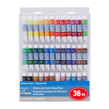 36 Color Watercolor Paint Value Pack Necessities
