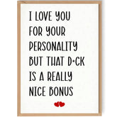 1Pcs Funny Valentines Day Card For Him Naughty Valentine'S Cards For Boyfriend Husband Fiance From Wife Girlfriend Valentine Day Cards Adult Naughty Valentines Card Gift Anniversary Birthday Gifts For Men
