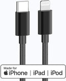 4FT USB C to Lightning Cable MFi Certified Fast Charging Sync Cord for iPhone
