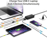 108W USB C PD Fast Charger Type C Power Adapter for MacBook Laptop iPhone iPad Android