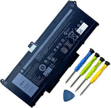RJ40G Laptop Battery Replacement for Dell Latitude 15 5520 14 5420 Precision 3560 63Wh