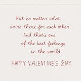 Hallmark Valentines Day Card (Our Family Isn't Fancy) for Mom, Dad, Brother, Sister, Aunt, Uncle