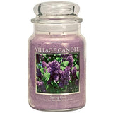 Spring Lilac Large Glass Apothecary Jar, Scented Candle, 21.25 Oz., Purple