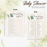 Hilarious Baby Shower Games, Locally Grown Who Knows Mommy Best Game, Would Mommy Rather Locally Grown Baby Shower Decorations -30 Pcs, 5X7 In - G08