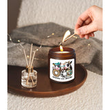 Ocd Obsessive Cow Disorder Funny Cows Candle,Western Birthday Candle Gifts For Women Friend Cows Lover,Cow Themed Gifts,Cedar Fragrance Scented Candles,8 Oz, 028Ah