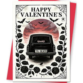 Horror Valentines Day Card For Him, Goth Valentines Gift For Men