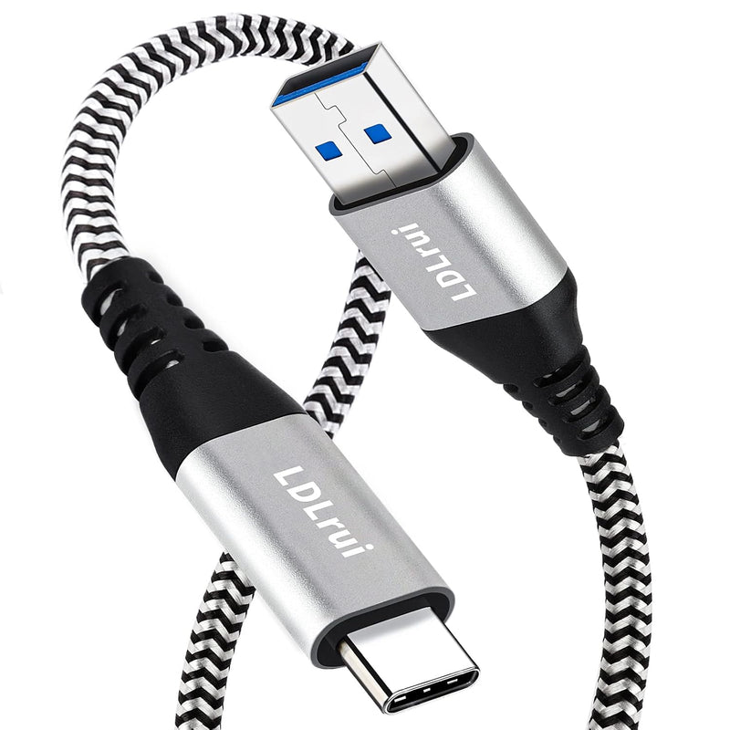 Usb A To Usb C Data Transfer Cable 10Gbps 6Ft 2Pack, Durable Usb Type C Charge