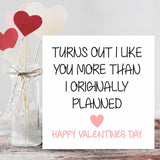 I Fucking Love You (Love Fucking You) - Rude Valentine'S Day Card,Funny Card - Great Gift For Partner, Valentine'S Day Card For Boyfriend Or Girlfriend (Planned)