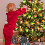 Mushroom Fairy Lights 30 Led Copper String Lights With Remote Control & Battery Operated 3 Colors Cute Mushroom Novelty