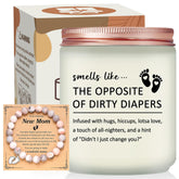 New Mom Gifts - First Time Mam Gift - Mom To Be Gift - Mothers Day Christmas Gifts - Lavender Scented Candle