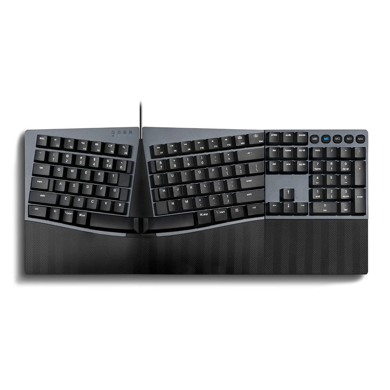 Perixx PERIBOARD-535RD Wired Ergonomic Mechanical Split Keyboard - Low-Profile