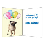 Granddaughter, As You Turn Another Year Older, Remember Anything'S Paws-Ible No Matter Your Age! Happy Birthday Card With Greeting Card Mailing Envelope