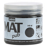 Pebeo Mat Pub, extra fine, 140 ml-Ivory Black Acrylic Paint