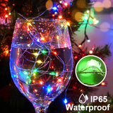 12 Pack Fairy Lights Battery Operated, 7Ft 20 Led Mini String Lights Copper Wire Twinkle Lights For Diy, Bedroom, Christ