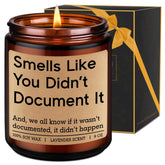 Candle, Human Resources Gifts - Funny Valentines, Birthday, Work Gifts For Boss, Coworker, Manager, Nurse, Assistant, Principal, Supervisor, Social Worker - Hr Office Decor For Women, Men, Lady