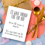 Romantic Valentine'S Day Friendship Card Gift Bestie Best Friend Women, Funny Birthday Card Bestie Best Friend, Funny Anniversary Card Couple, Cute Valentine'S Day Card For Her