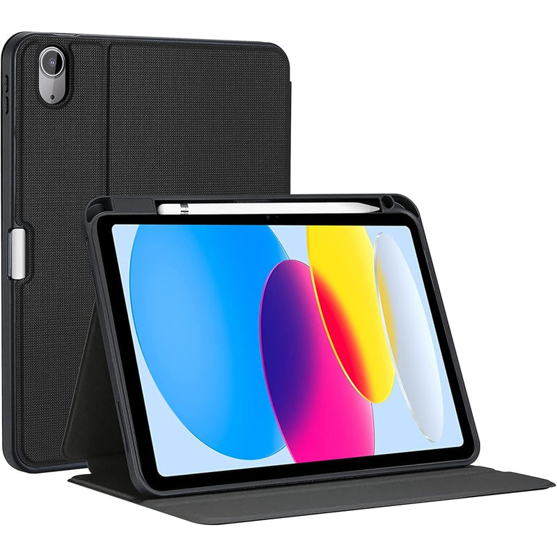 ProCase for 2022 iPad 10th Generation Case with Pencil Holder, Slim Stand Prot
