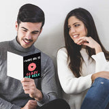 Funny Valentines Day Card For Him - Naughty Valentine'S Day Gifts Card For Husband Boyfriend Men 4"X6" Rude & Dirty Anniversary Birthday Greeting Card With Envelope