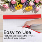 Red Wrapping Paper, Christmas Gift Wrapping Paper, 17Inch X 33Ft Matte Metallic Solid Color Red Wrapping Paper Roll For Mother'S Day, Baby Shower, Valentine'S Day, Birthday, Wedding, Anniversary