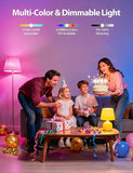 Smart Light Bulbs 2 Pack A19 E26 RGBTW Color Changing WiFi Bluetooth Alexa Google Compatible