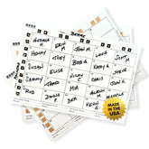 Big Game Sports Cards, Inc. 25 Squares Pool, 10 Pack. Made In Usa. Perfect For Football Games, Basketball Games, And Parties - Scratch Off Cards For Sports Game Betting And Fundraisers.