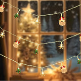 4M 20 Led Christmas Atmosphere Light Snowman Light