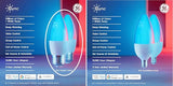 GE Smart Color Changing LED Light Bulbs WiFi Matter A19 3 Pack