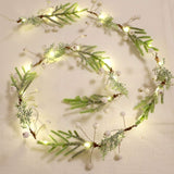 Christmas Lights Outdoor Indoor Usb Warm White Christmas Garland Fairy Mini Light 25Leds 6.5Ft With Timer Remote For Chr
