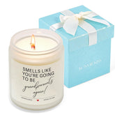 Pregnancy Announcement Gifts For Grandparents, Baby Announcements Ideas, Going To Be Grandparents Again, Surprise Baby Reveal Gift, Lavender Scented Candle