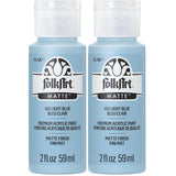 FolkArt Acrylic Paint (2 Ounce), 402 Light Blue (Pack of 2)