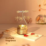Dragonfly Gifts For Women, Funny Birthday Gifts For Sister With Gift Box, Funny Candel Presents For Her, Rotating Scented Candles For Mom, Valentines Day Gift Ideas For Her Wife Girlfriends