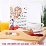 Mothers Day Cards For Mom From Daughter, Son, Kids - Funny Mother'S Day Card For Bonus Step Mom - Happy Religious Flowers 1St First Mother'S Days Cards - Single 5.3''X 8'' Greeting Card