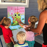 Valentine Party Games, Pin The Kiss On The Frog, 24 Pcs Valentine Party Games Classroom Toddlers Preschool Party Supplies Favors For Boys Girls Adults