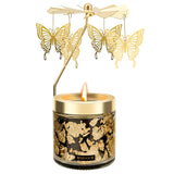 Butterfly Candle Gifts For Women, Unique Valentines Day Friend Sister Mom Anniversary Christmas Birthday Gift- Rotatable Scented Candles