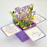 3D Pop Up Greeting Card,Mother'S Day Pop Up Card For Best Mom Women Wife Daughter Grandma (0905)