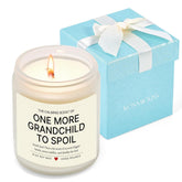 Pregnancy Announcement For Grandparents, One More Grandchild To Spoil, Baby Announcements Ideas, Lavender Scented Candle, Surprise Reveal Gift
