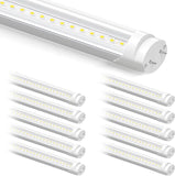 10 Pack 4FT T8 LED Bulbs 26W 3400LM 6000K Daylight Type A B Fluorescent Tube Replacement