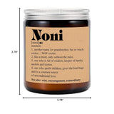 Noni Definition Candle - Noni Gift - Noni Candle - Best Noni Ever Candle
