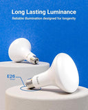 12 Pack BR30 LED Light Bulbs 16W 100W Equivalent 5000K Daylight 1600 Lumens Dimmable E26