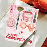 Galentine'S Day Greeting Cards 12 Pack Glitter Valentines Day Cards For Her Girls Friend Women Galentines Day Party Supplies With Envelopes Stickers