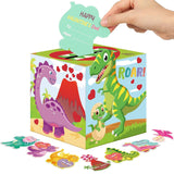 36 Pieces Valentine‘S Day Cards For Kids Dinosaur Valentine‘S Day Boxs For Boys Dinosaur Valentine‘S Day Cards And Valentine Mailbox For Classroom Exchange Party Supplies