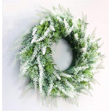 Artificial Flowers Lavender Plastic Plant Fake Wedding Bride Bouquet Indoor Outdoor Home Decor Garden Patio Table Centerpieces Arrangements Decoration White 4 Pcs