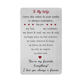 Wife Valentines Day Gifts - Wife Valentines Day Card, Valetine 'S Day Gifts For Her, You Are My Everything