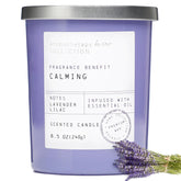 Lavender & Lilac Scented Candles - Spring Candles - Natural Soy Wax Purple Candles For Home Scented,Candle Gift For Women & Men,8.5Oz
