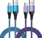 2 Pack 6FT USB C Fast Charging Cable for Google Pixel 8 7 6 Samsung Galaxy S24 S23