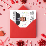 Sweet The Office Michael Scott Themed Valentine'S Day Card For Tv Show Fans, Friends, Funny Vlantines Day Gifts For Women Men