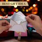 When I Say I Love You More Stainless Steel Insert Card - Anniversary Sentimental Gifts For Boyfriend Or Girlfriend,I Love You Card Romantic Gifts For Him Or Her… (Silver-5)